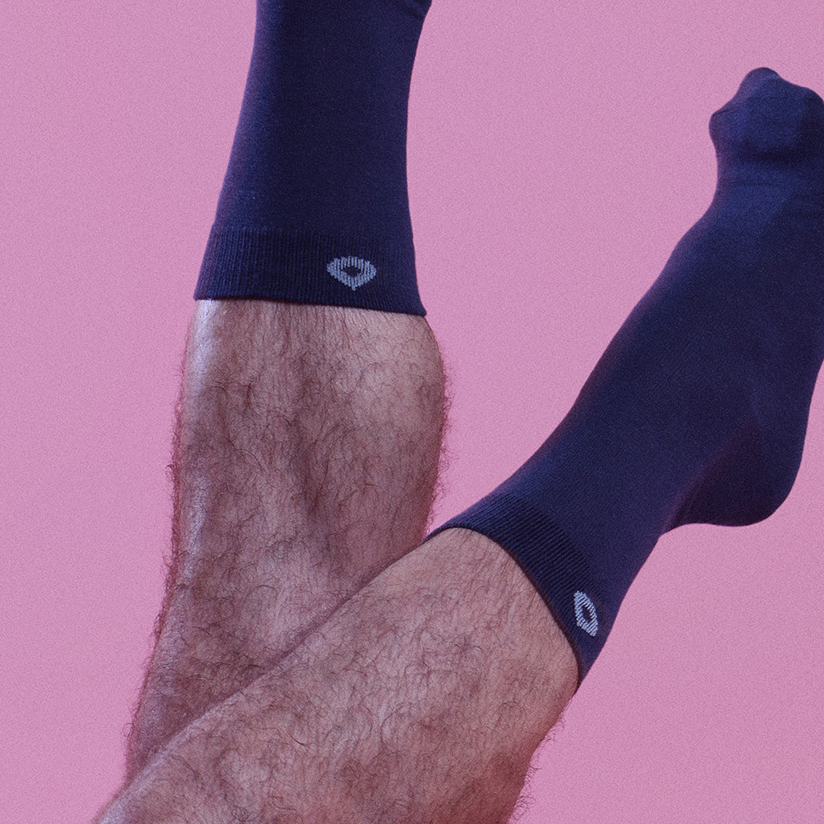 Blueberry Men's Socks - MLKMEN