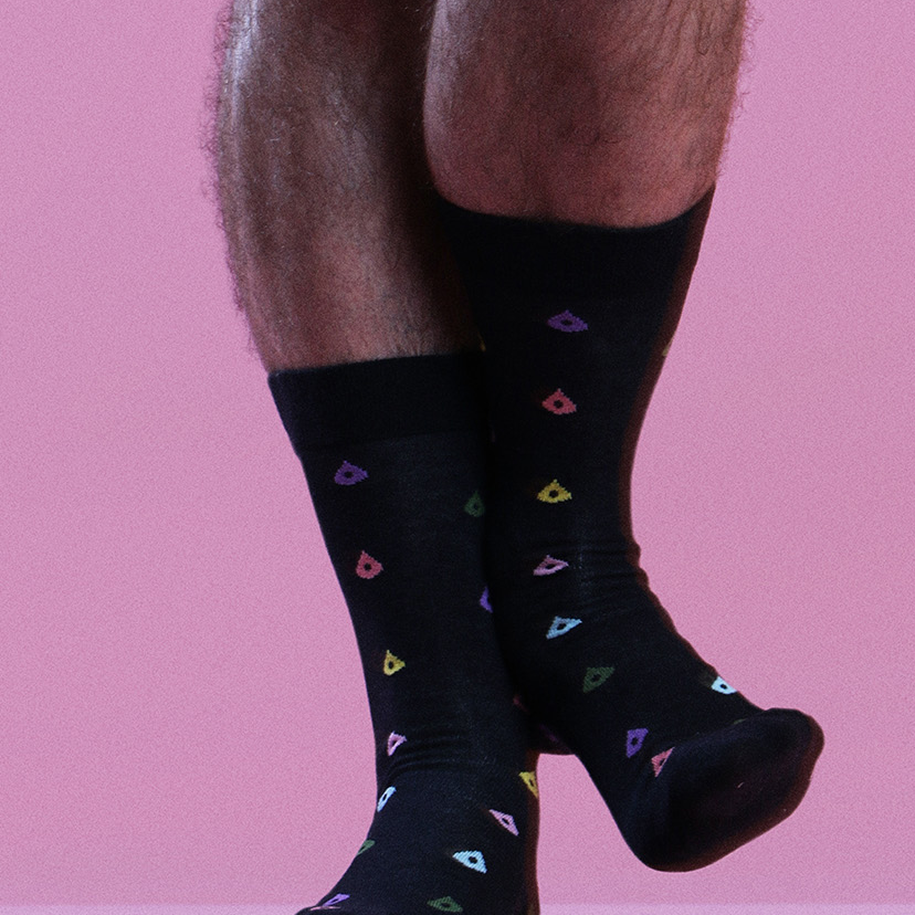 Liquorice (Limited Edition) Men's Socks - MLKMEN