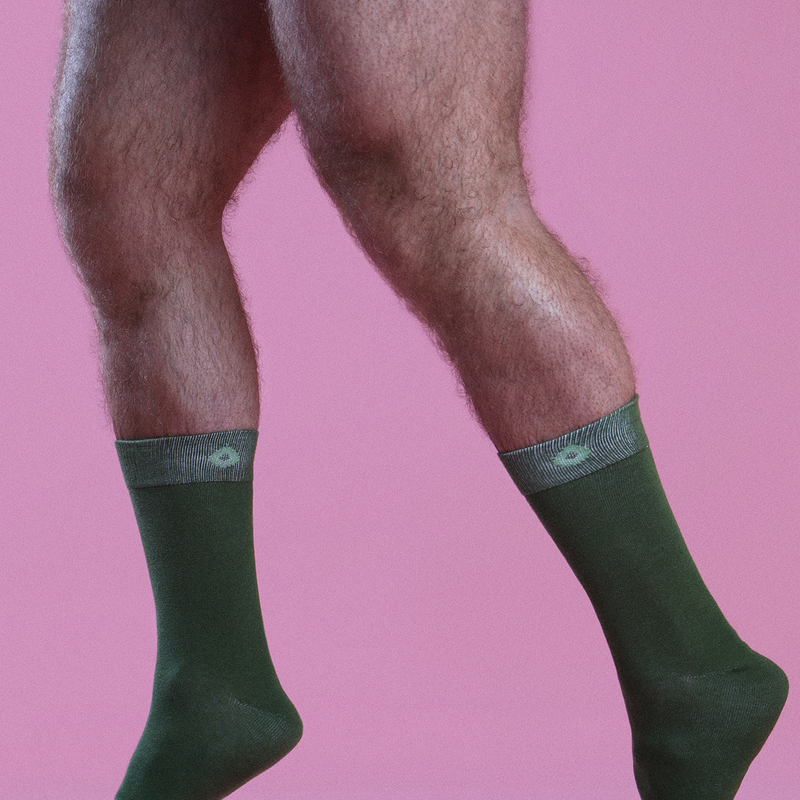 Pistachio Men's Socks - MLKMEN