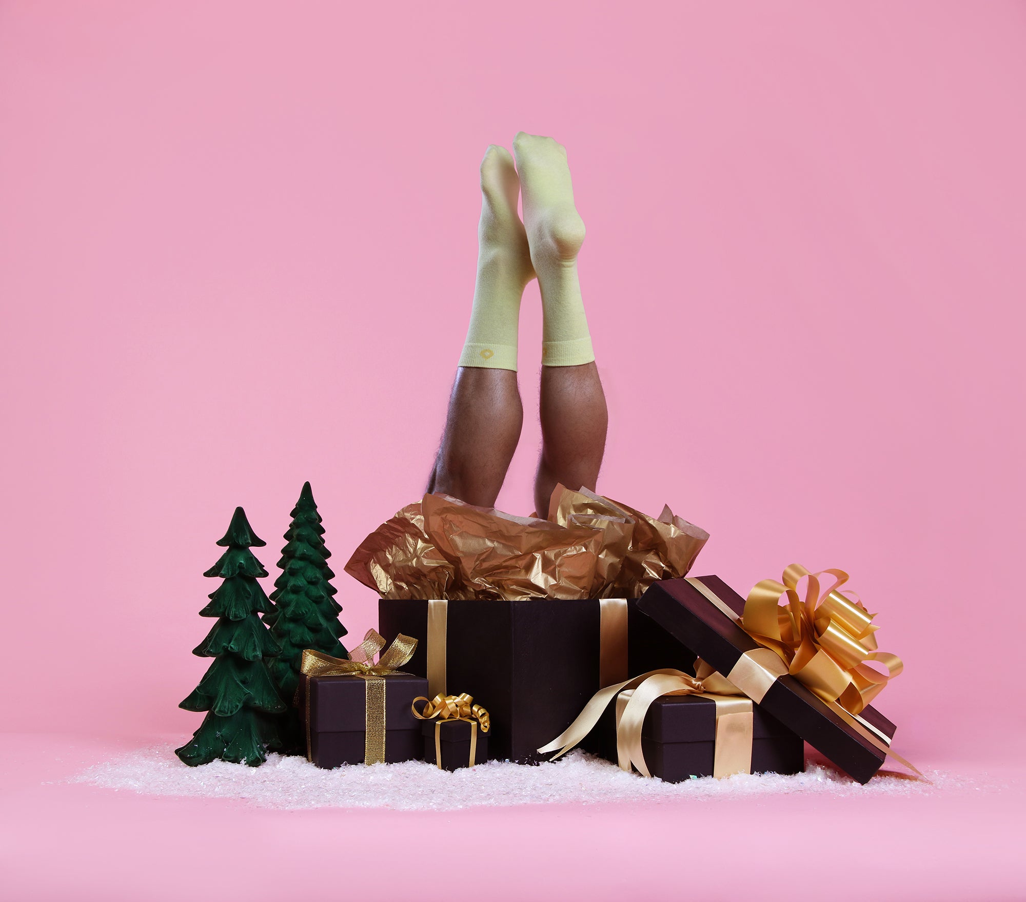 Lemon Sorbet Men's Socks